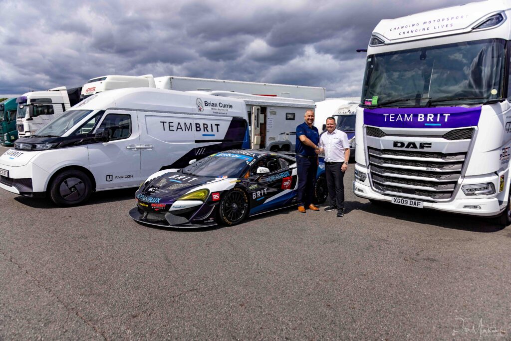 Brian Currie Ltd Supports Team BRIT with New Electric Farizon Van 7 3Z5A4666