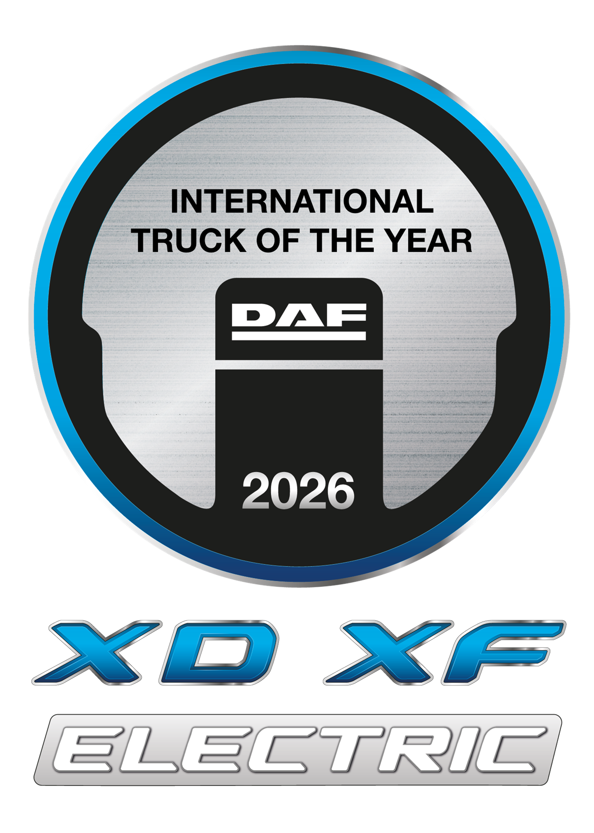 ITOY DAF EV Badge